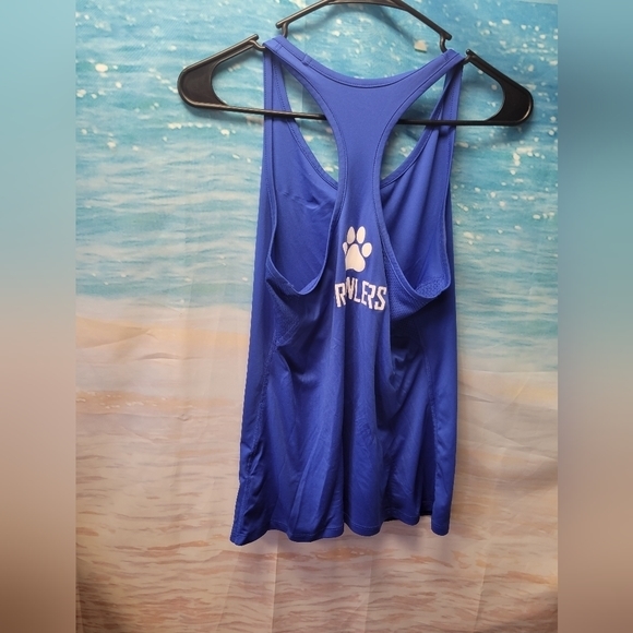 Nike Blue Athletic Racerback Tank Top Size Small Prowlers‎ - Picture 3 of 5